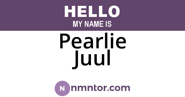 Pearlie Juul