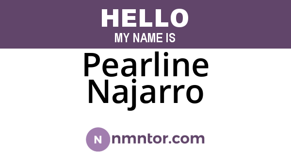 Pearline Najarro