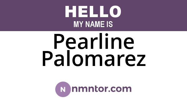 Pearline Palomarez