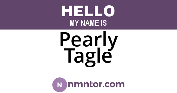 Pearly Tagle