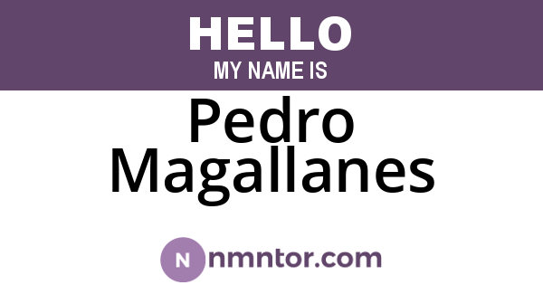 Pedro Magallanes