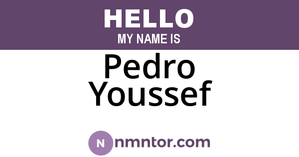 Pedro Youssef