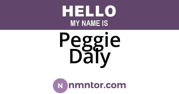 Peggie Daly
