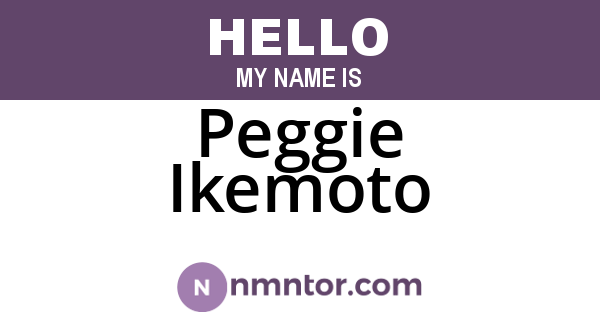 Peggie Ikemoto