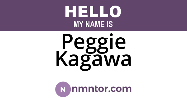 Peggie Kagawa