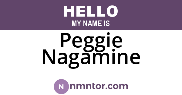 Peggie Nagamine