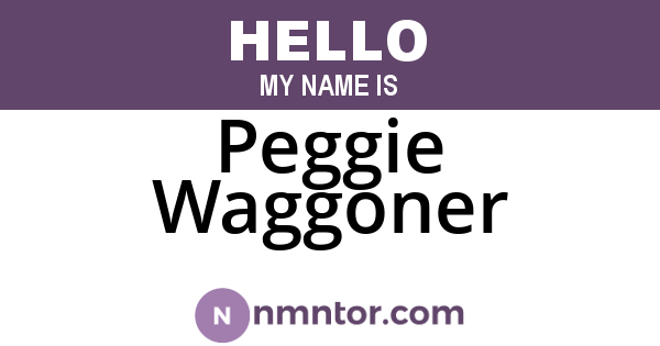 Peggie Waggoner