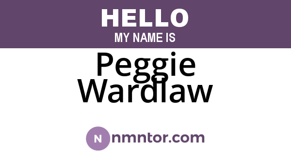 Peggie Wardlaw