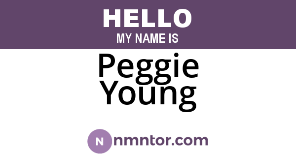 Peggie Young