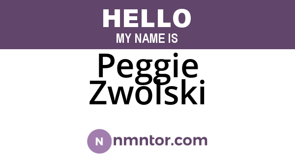 Peggie Zwolski