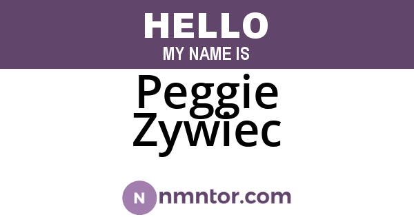 Peggie Zywiec