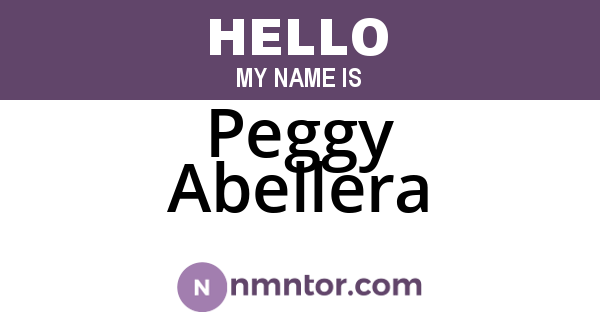 Peggy Abellera