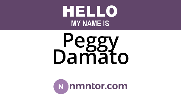 Peggy Damato