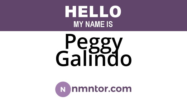 Peggy Galindo