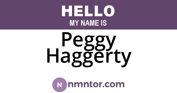 Peggy Haggerty