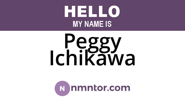 Peggy Ichikawa