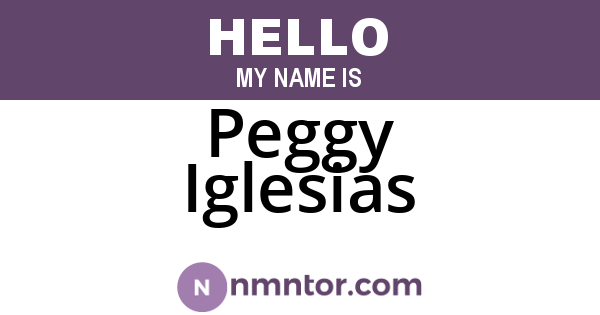 Peggy Iglesias