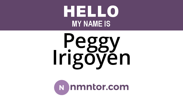 Peggy Irigoyen