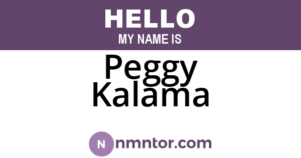 Peggy Kalama