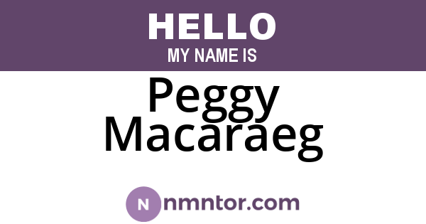 Peggy Macaraeg