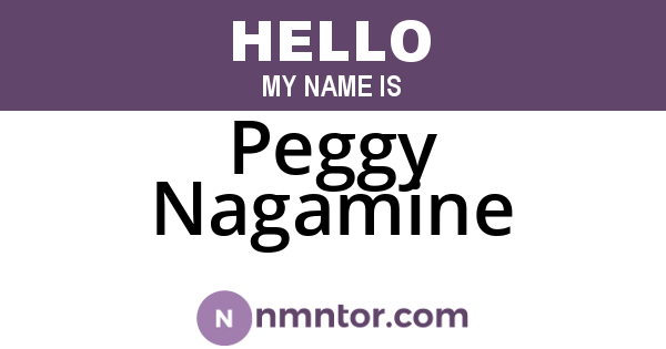 Peggy Nagamine