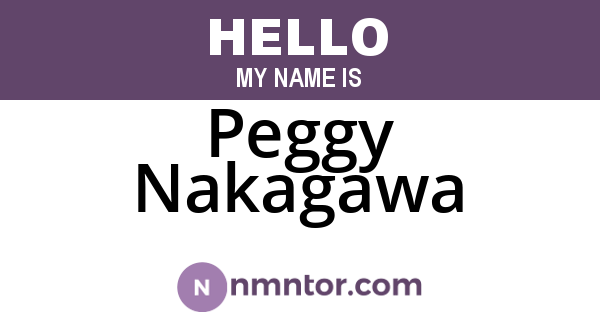 Peggy Nakagawa