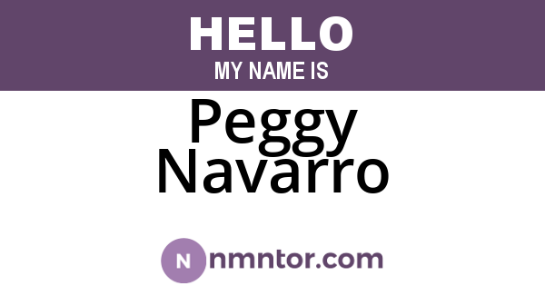 Peggy Navarro