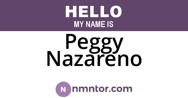 Peggy Nazareno