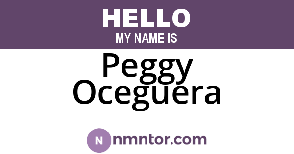 Peggy Oceguera