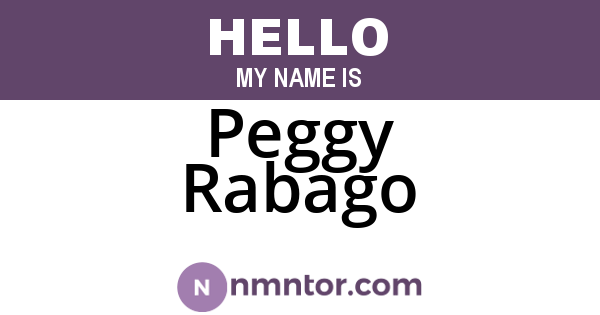 Peggy Rabago