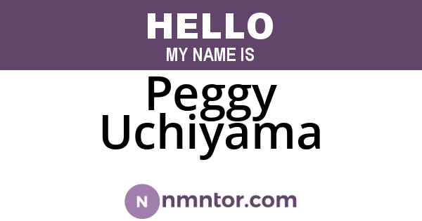 Peggy Uchiyama