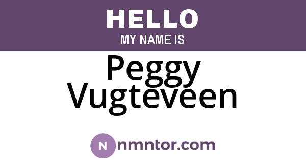 Peggy Vugteveen