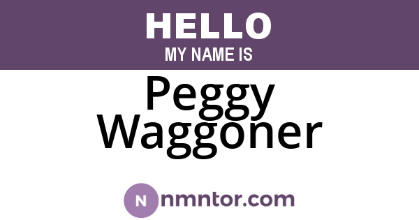 Peggy Waggoner