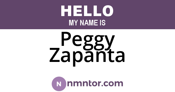 Peggy Zapanta