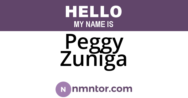 Peggy Zuniga