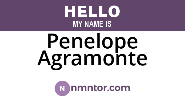 Penelope Agramonte