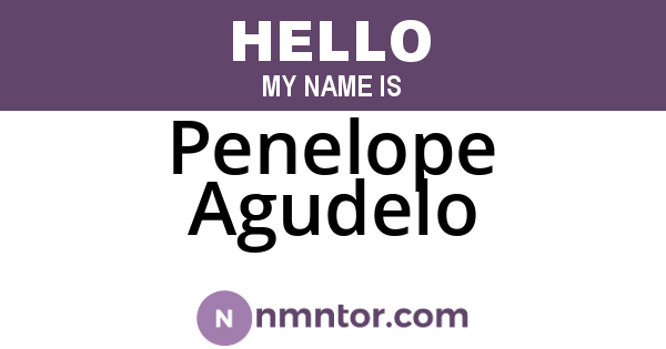 Penelope Agudelo