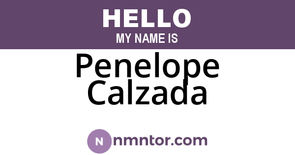 Penelope Calzada