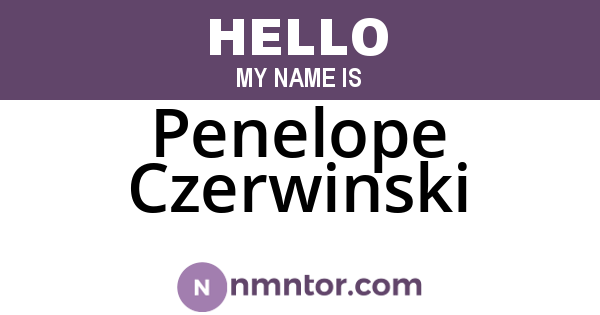 Penelope Czerwinski