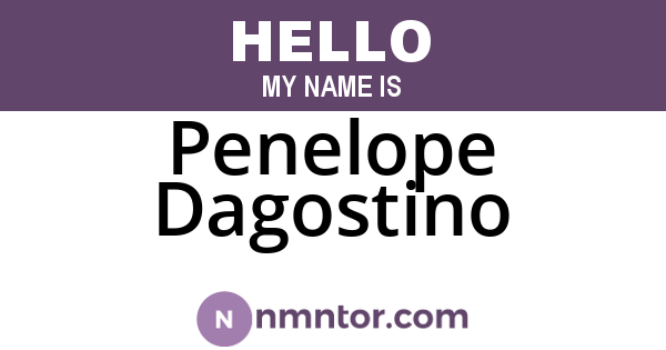 Penelope Dagostino