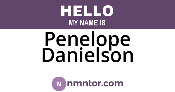 Penelope Danielson
