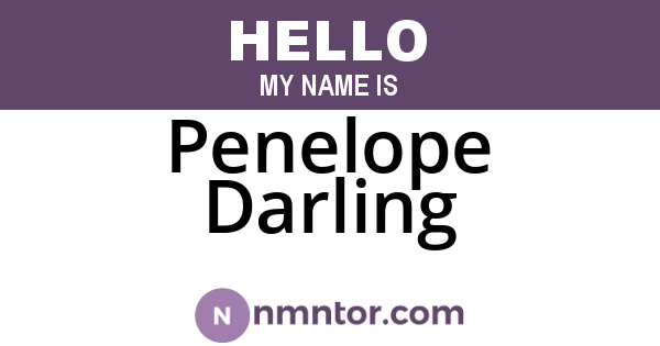 Penelope Darling