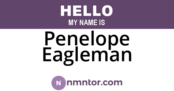 Penelope Eagleman