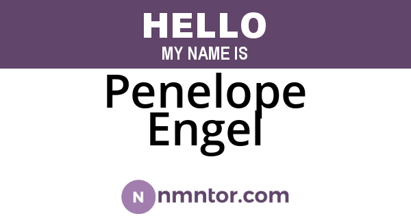 Penelope Engel