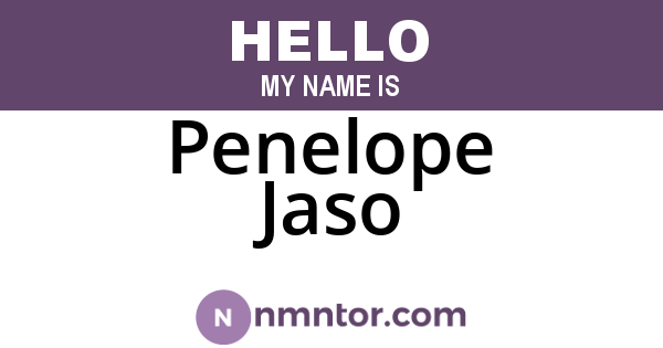 Penelope Jaso