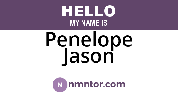 Penelope Jason