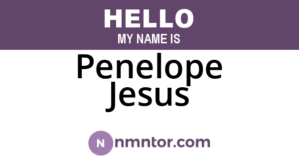 Penelope Jesus