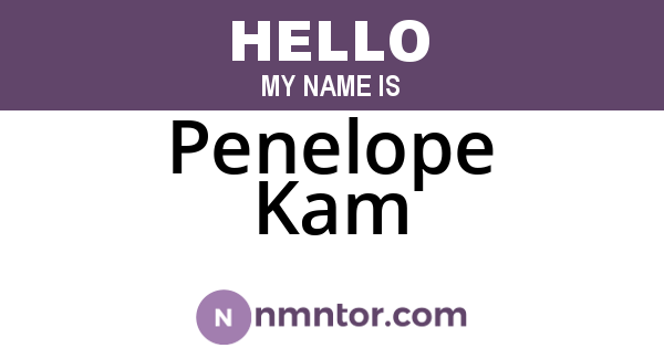 Penelope Kam