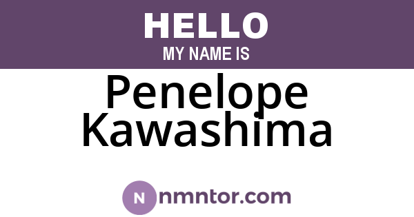 Penelope Kawashima