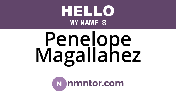 Penelope Magallanez